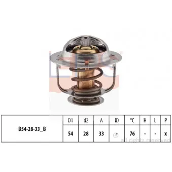 Thermostat d'eau EPS 1.880.400S