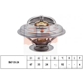 Thermostat d'eau EPS 1.880.401S