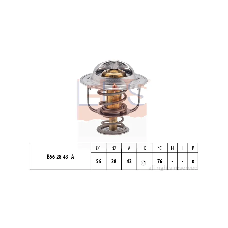 Thermostat d'eau EPS 1.880.403S