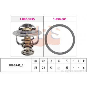 Thermostat d'eau EPS 1.880.404