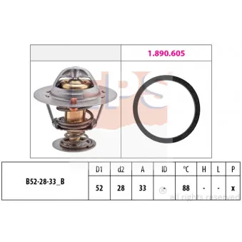 Thermostat d'eau EPS 1.880.412