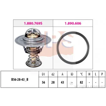 Thermostat d'eau EPS 1.880.413