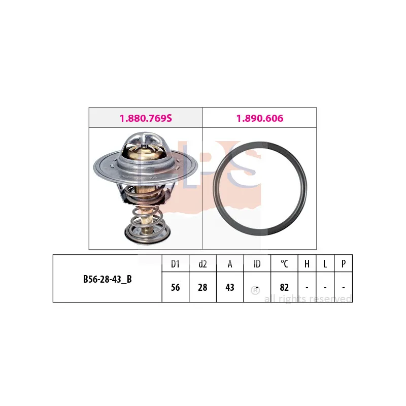 Thermostat d'eau EPS 1.880.413