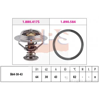 Thermostat d'eau EPS 1.880.417