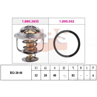 Thermostat d'eau EPS 1.880.438