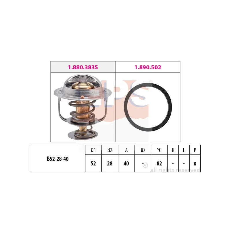 Thermostat d'eau EPS 1.880.438