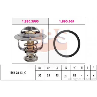 Thermostat d'eau EPS 1.880.444