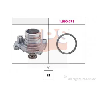 Thermostat d'eau EPS 1.880.458