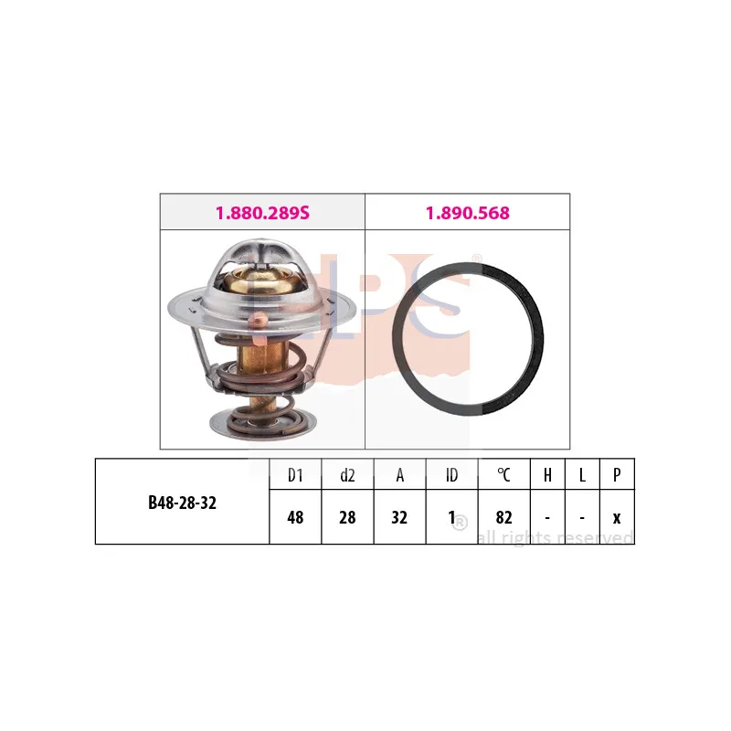 Thermostat d'eau EPS 1.880.466