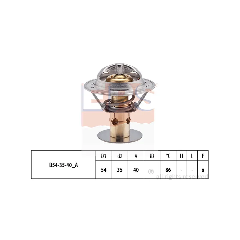 Thermostat d'eau EPS 1.880.498S