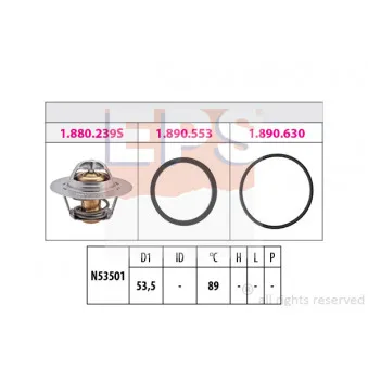 Thermostat d'eau EPS 1.880.499
