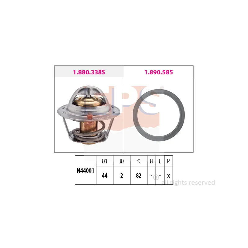 Thermostat d'eau EPS 1.880.517