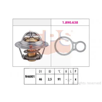 Thermostat d'eau EPS 1.880.524