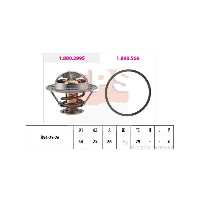 Thermostat d'eau EPS 1.880.525