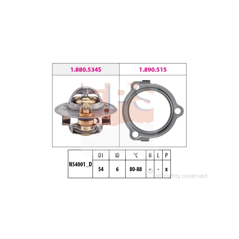 Thermostat d'eau EPS 1.880.534