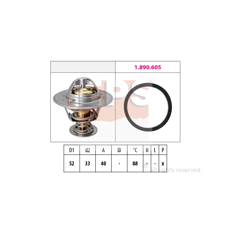 Thermostat d'eau EPS 1.880.537