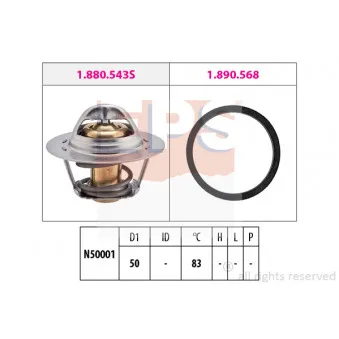 Thermostat d'eau EPS 1.880.543