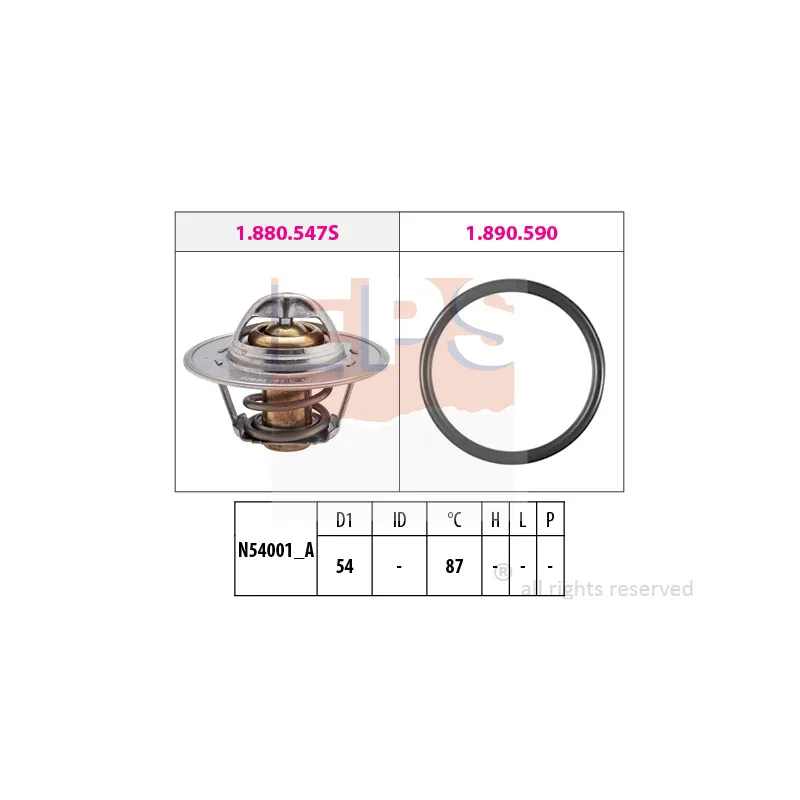 Thermostat d'eau EPS 1.880.547