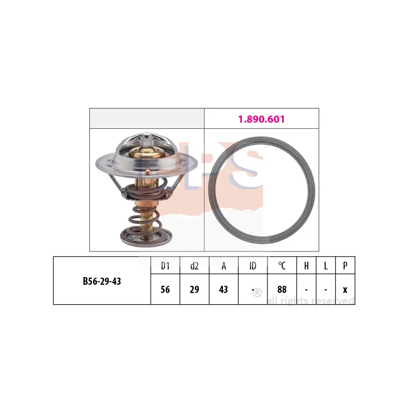 Thermostat d'eau EPS 1.880.553