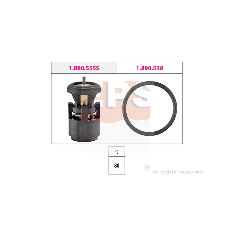 Thermostat d'eau EPS 1.880.555