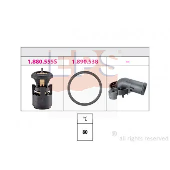 Thermostat d'eau EPS 1.880.562K