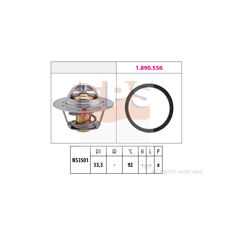 Thermostat d'eau EPS 1.880.576
