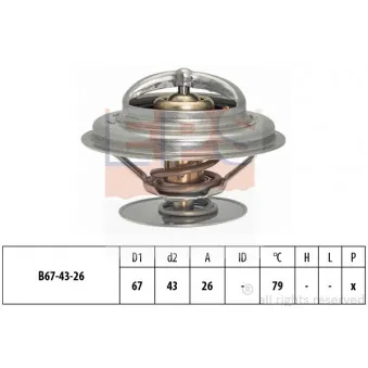 Thermostat d'eau EPS 1.880.578S