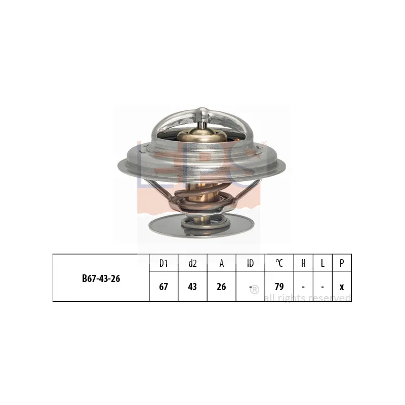 Thermostat d'eau EPS 1.880.578S