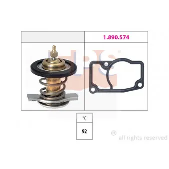 Thermostat d'eau EPS 1.880.607