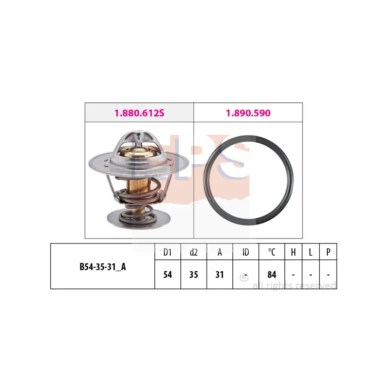 Thermostat d'eau EPS 1.880.612