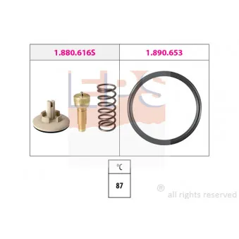 Thermostat d'eau EPS 1.880.616