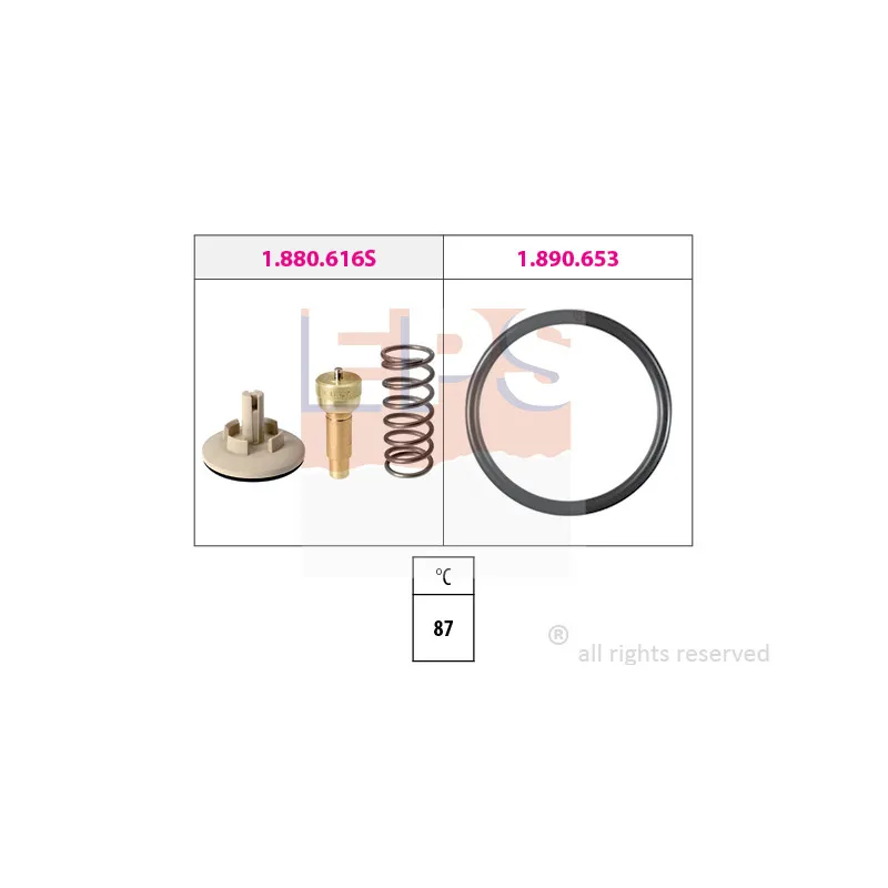 Thermostat d'eau EPS 1.880.616