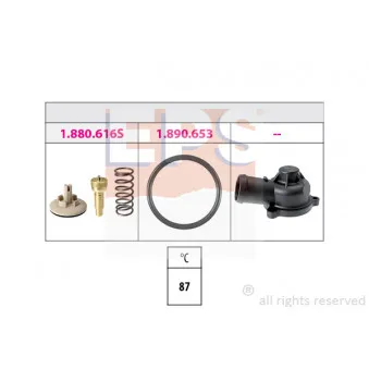 Thermostat d'eau EPS 1.880.617K