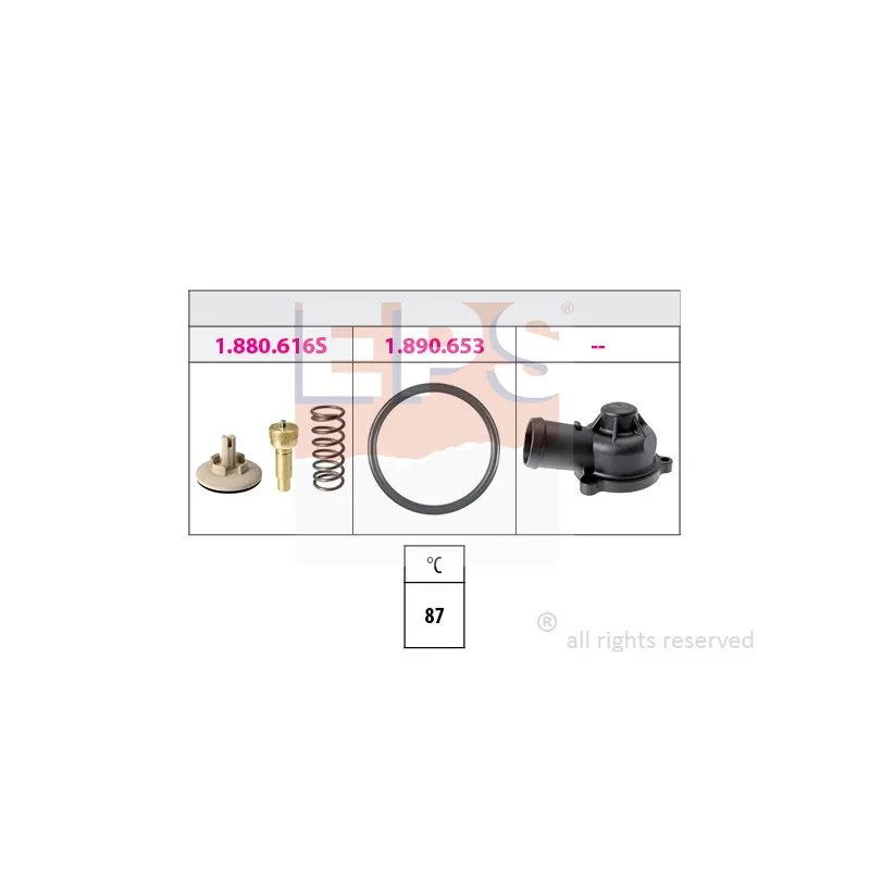 Thermostat d'eau EPS 1.880.617K