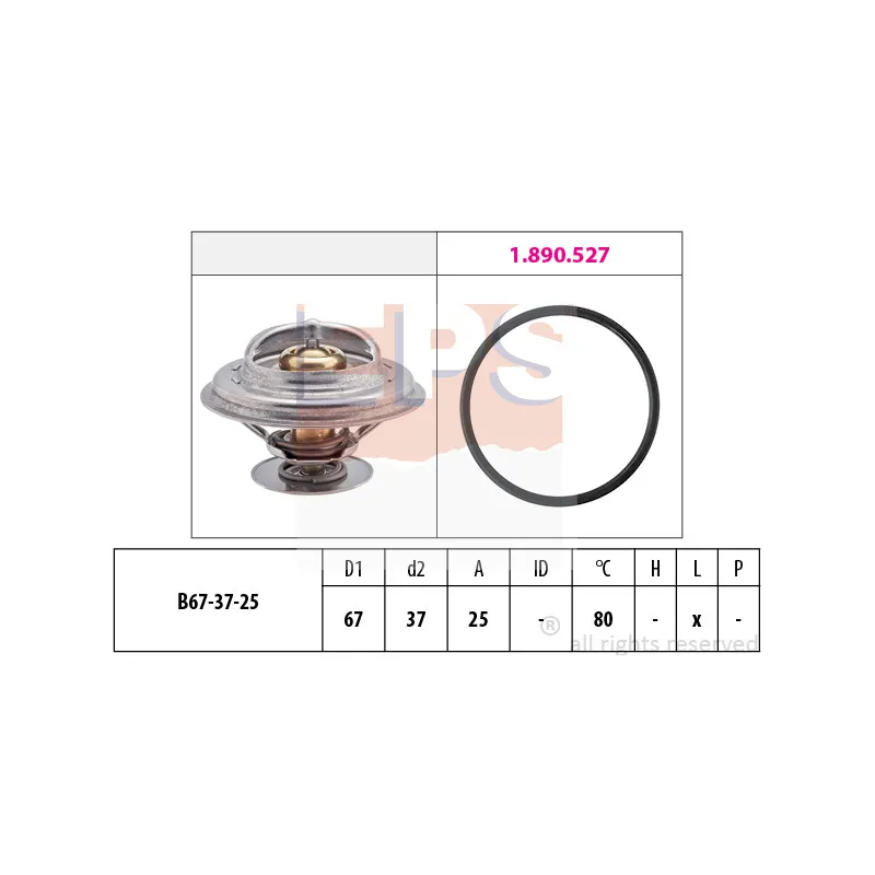 Thermostat d'eau EPS 1.880.623