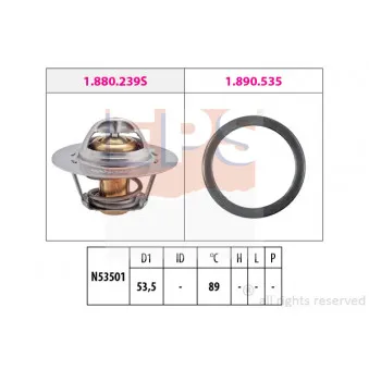 Thermostat d'eau EPS 1.880.630
