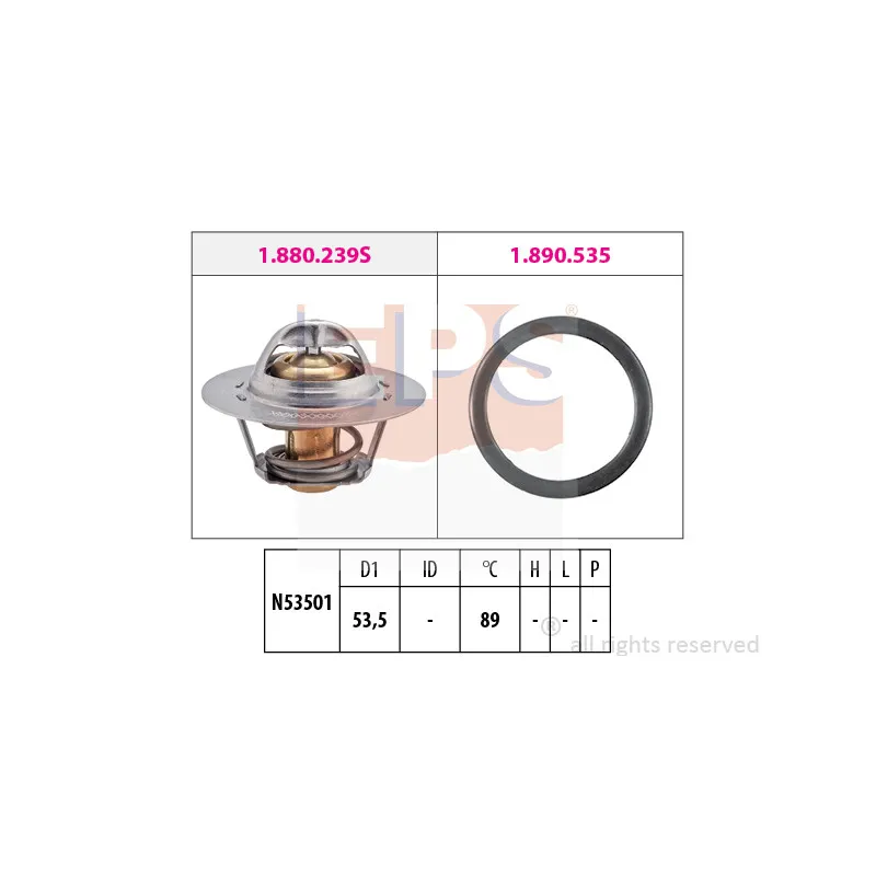 Thermostat d'eau EPS 1.880.630