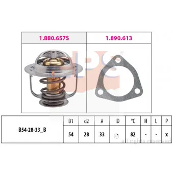 Thermostat d'eau EPS 1.880.637