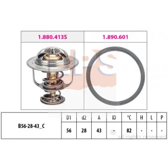Thermostat d'eau EPS 1.880.640