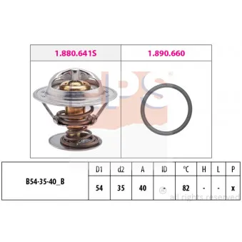 Thermostat d'eau EPS 1.880.641