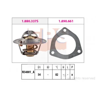 Thermostat d'eau EPS 1.880.644