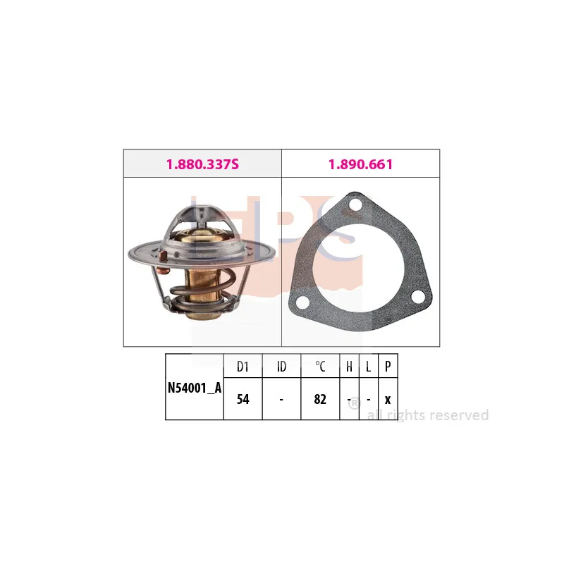 Thermostat d'eau EPS 1.880.644