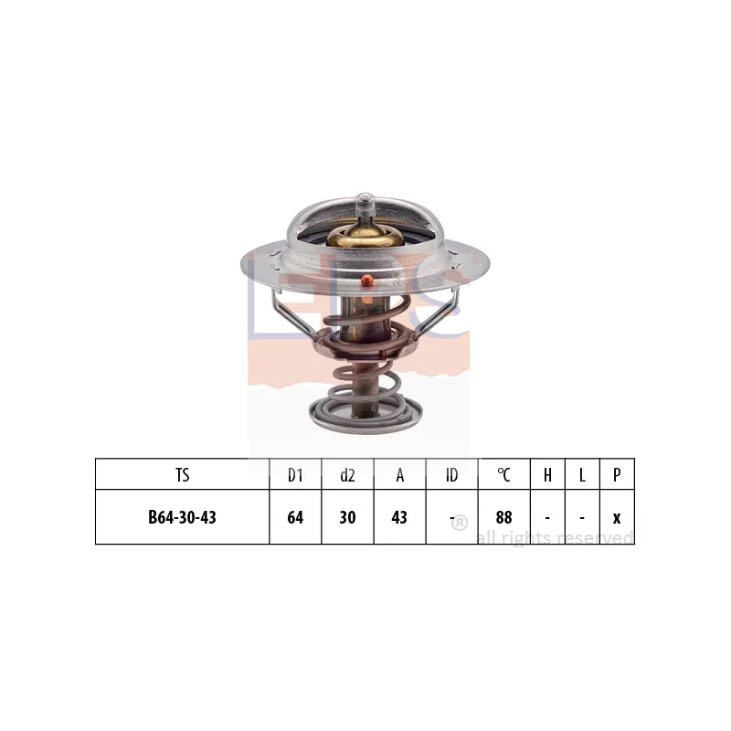 Thermostat d'eau EPS 1.880.651S