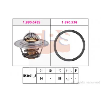 Thermostat d'eau EPS 1.880.678