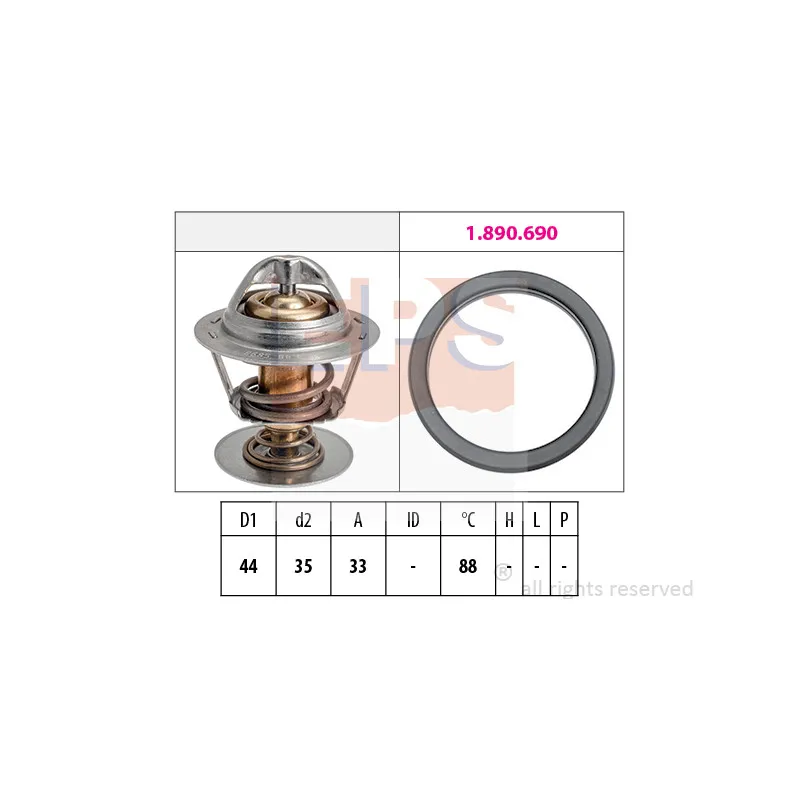 Thermostat d'eau EPS 1.880.685
