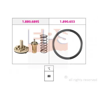 Thermostat d'eau EPS 1.880.689