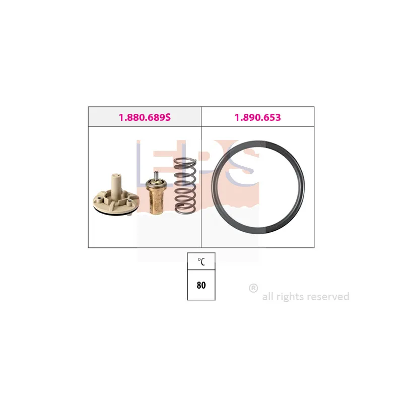 Thermostat d'eau EPS 1.880.689