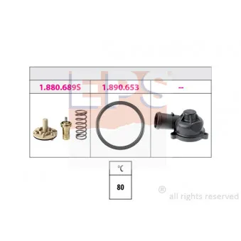 Thermostat d'eau EPS 1.880.689K