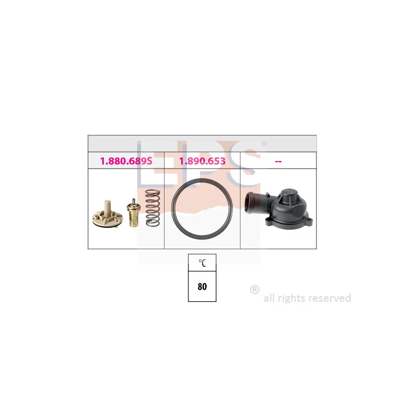 Thermostat d'eau EPS 1.880.689K