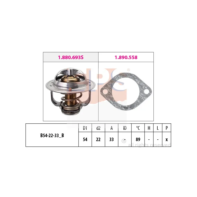 Thermostat d'eau EPS 1.880.693